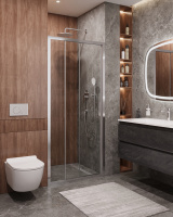 Душевая дверь (90х195) CEZARES MOLVENO MOLVENO-BF-3-90-C-Cr-IV