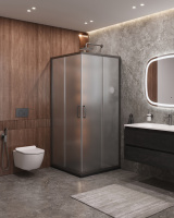 Душевой уголок (90х90) CEZARES MOLVENO MOLVENO-A-2-90-P-GM