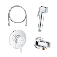 Набор для гигиенического душа Grohe BauClassic 129186 хром