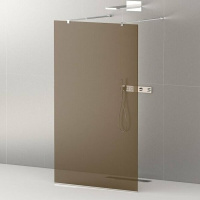 Душевая перегородка 120 см CEZARES LIBERTA LIBERTA-L-2-120-BR-Cr