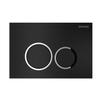 Клавиша смыва Grossman Galaxy 700.K31.01.210.210 черная матовая