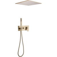 Душевой комплект ABBER Daheim AF8221G скрытого монтажа без излива, золотой