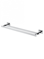 Полотенцедержатель двойной WONZON & WOGHAND FLAT, хром WW-9711-60CM Полотенцедержатель двойной WONZON & WOGHAND FLAT, хром WW-9711-60CM