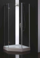 Душевой уголок (100х100) CEZARES BERGAMO BERGAMO-W-P-1-100-C-Cr-L-IV