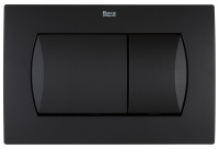 Панель смыва для инсталляции Roca Active 62B черный матовый 8901160B6