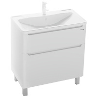 Тумба напольная Grossman АДЕЛЬ-80 см 108007  с 2-я ящ, белая