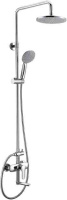 Душевая система с изливом BelBagno RENO REN-VSCM-CRM-IN