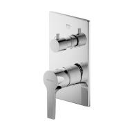 Смеситель для ванны встроенный Bravat Prolate P69218CP-3-ENG