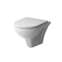 Подвесной унитаз безободковый с сиденьем микролифт Am.Pm Gem C901700SC