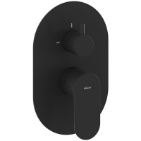 Смеситель для душа Ravak Eleganta EL 065.20BLM.O2 X070301 черный 