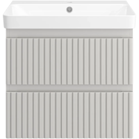 Тумба под раковину 60 Brevita Victory VIC-09060-0302Я без раковины, серый кашемир