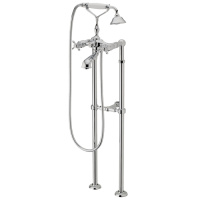 Смеситель для ванны напольный Webert Ottocento OT720801015, хром