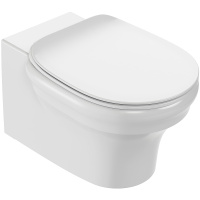 Подвесной безободковый унитаз Jacob Delafon Cleo EDZ102-0 (без сиденья)