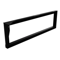 Кронштейн для умывальника с полотенцедержателем пpaвый, 49см, Bemeta 201541060 черный