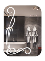 Зеркало (50x65) Continent Арфа В052