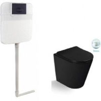 Комплект унитаза с инсталляцией SantiLine SL-5020MB + SL-05