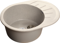 Кухонная мойка GranFest Rorndo 580L, R-580L серый