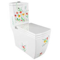 Унитаз-моноблок Arcus 050  белый FLH микролифт