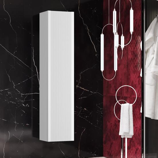 Пенал Opadiris Рубинно, универсальный, цвет Белый глянцевый 00-00006365