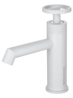 Смеситель для раковины WONZON & WOGHAND, белый матовый WW-H1065-MW