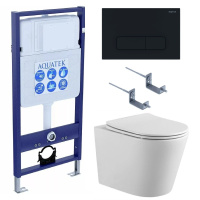 Комплект унитаза с инсталляцией  SET AQUATEK ВЕГА cmp-017