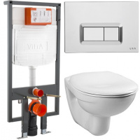 Инсталляция с унитазом Vitra Normus, SmoothFlush, 9860B003-7200