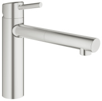 Смеситель для кухни однорычажный Grohe Concetto 31129 DC1 (31129DC1) суперсталь