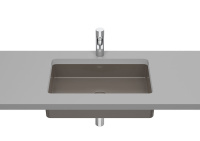 Раковина встраиваемая снизу (60,5х39) Roca Inspira square 327535660 кофейный Раковина встраиваемая снизу (60,5х39) Roca Inspira square 327535660 кофейный