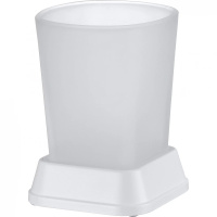 Стакан для зубных щеток WasserKRAFT Amper K-5428WHITE