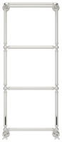 Полотенцесушитель Водяной Сунержа Ренессанс 1386 (126х50) Хром 00-0281-1250