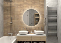 Зеркало с подсветкой Art&Max Sanremo AM-San-800-DS-F