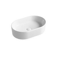 Раковина накладная (49х31) Gid Lago D1480, белый