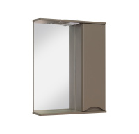 Зеркальный шкаф Runo правый бежевый Афина 60 (00-00001208)
