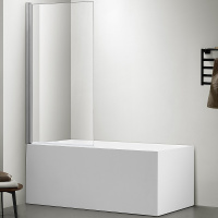 Шторка на ванну Aquatek (80х150) AQ DEL SBA 08015CH