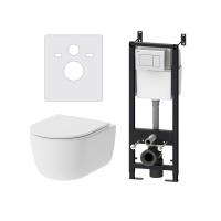 Комплект унитаза с инсталляцией Damixa Sirius DX86.IS10101.1700