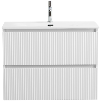 Тумба под раковину 80 BelBagno Uno UNO-MINI-800-2C-SO-BO белый матовый, без раковины