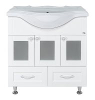 Тумба под раковину Misty Латте 85  П-Лат01085-0122Я