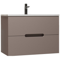 Тумба без раковины подвесная 60 см Style Line Матис ЛС-00002296 тауп матовый