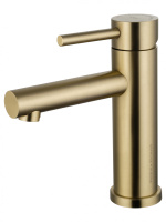 Смеситель для раковины WONZON & WOGHAND, брашированное золото WW-H9089-BG