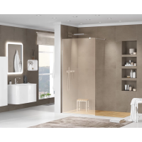 Душевая перегородка 90 см CEZARES LIBERTA LIBERTA-L-1-90-BR-Cr