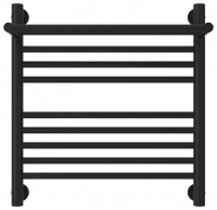 Полотенцесушитель Водяной Сунержа Богема с полкой + (50х50) Матовый Черный 31-0223-5050