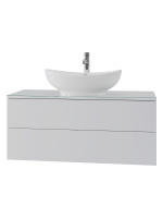 Тумба без раковины подвесная Orange Otto Ot-100TuGLASS столешница стекло/МДФ