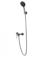 Смеситель для душа WONZON & WOGHAND, темный графит WW-4540-BGG