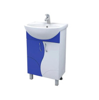 Тумба под раковину напольная VIGO Alessandro 55 tn.ALE.UYU.55.2D син