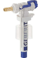 Впускной клапан Geberit тип 380, подвод воды сбоку, 3/8", ниппель из латуни 281.002.00.1