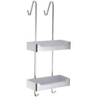 Полка навесная, хром RUSH EDGE (ED77623)