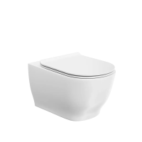 Унитаз подвесной безободковый Kerama Marazzi Modula MO.wc.02 (без сиденья) Унитаз подвесной безободковый Kerama Marazzi Modula MO.wc.02 (без сиденья)