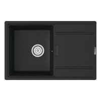Мойка кухонная Point Лаура 78 PN3005B, черный