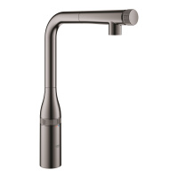 Смеситель для кухни с выдвижным изливом Grohe Essence SmartControl 31615 A00 (31615A00) темный графит глянец