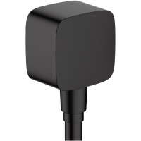 Подключение для душевого шланга Hansgrohe FixFit 26457670, черный матовый Подключение для душевого шланга Hansgrohe FixFit 26457670, черный матовый